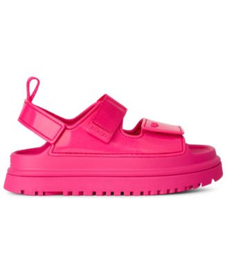 Kids' GoldenGlow Glossy Sparkles Open Toe Sandals