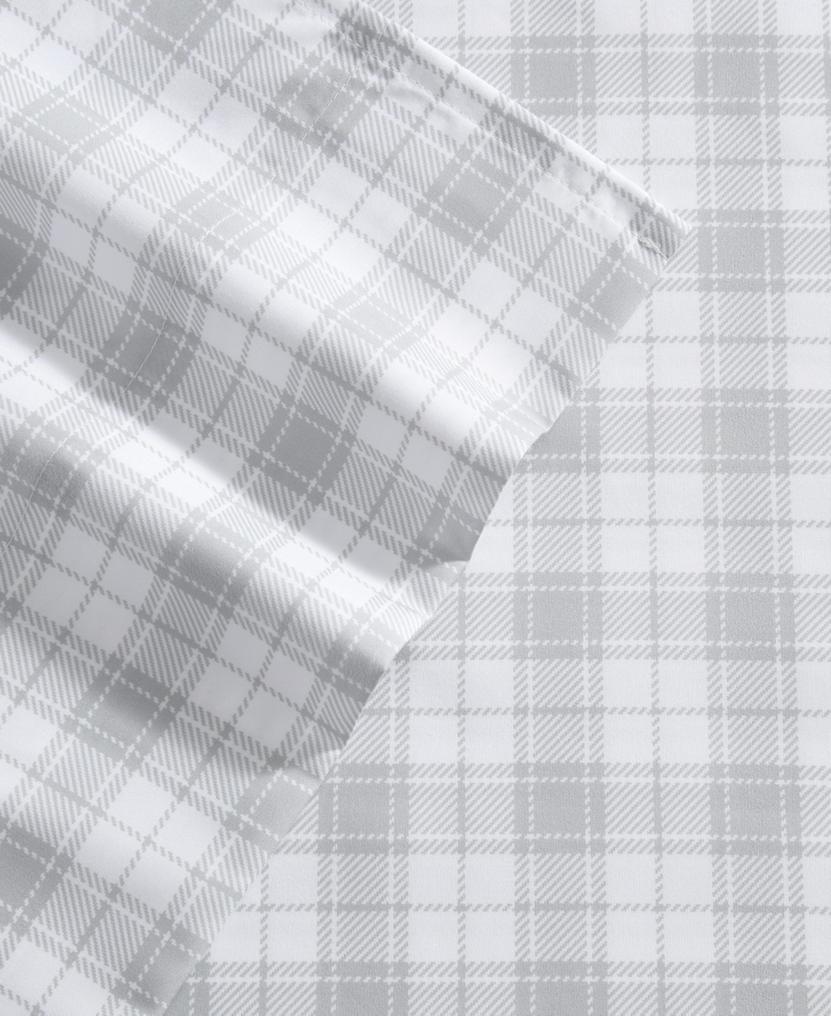 Eddie Bauer Penstemon Plaid Temperature Regulating Microfiber -Pc. Sheet Set