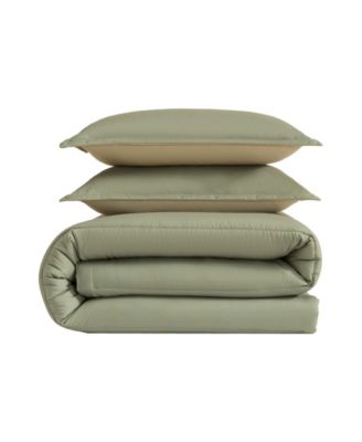 Connor Solid Channel Stitch 3-Pc. Comforter Set, King