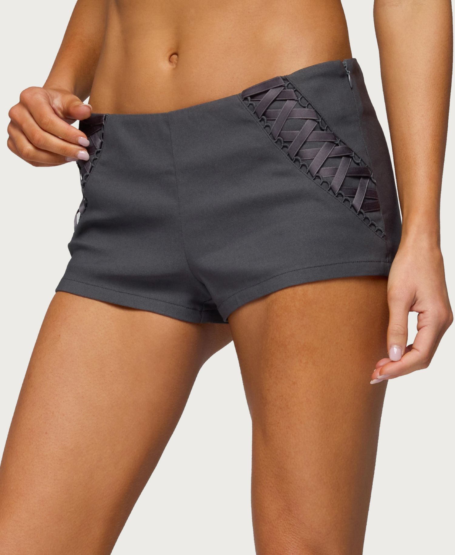 Women's Lirah Laced Up Micro Shorts
