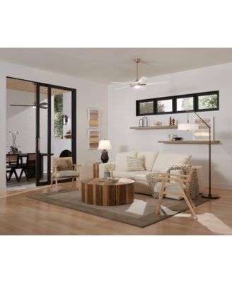 52" Vegas Nights Modern 5 Blade LED Light Remote Control Indoor Ceiling Fan