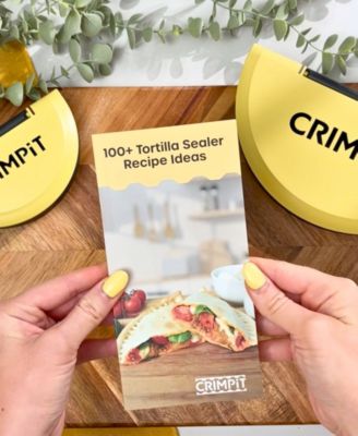 3-Pc. Flour Tortillas Maker with Recipe Book Set