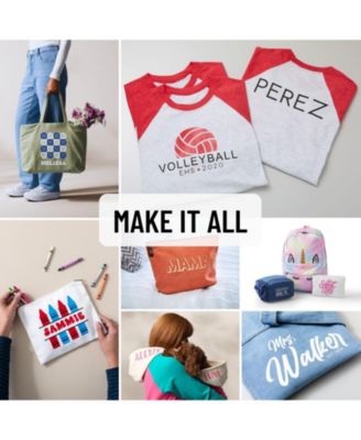 Joy Xtra Smart Iron-On Matless Heat Transfer Vinyl, Twilight Sampler - 9.5 in x 12 in (6 ct)