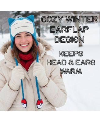 Men's Snorlax Blue Laplander Knit Cap