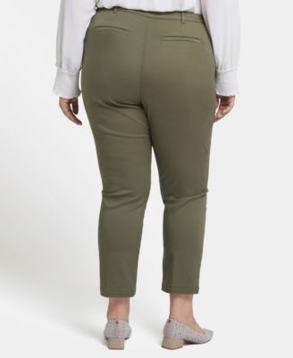 Plus Size Sadie Slim Mid-Rise Pants