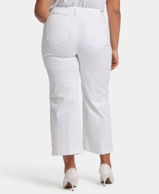 Plus Size Teresa Wide-Leg Ankle Jeans