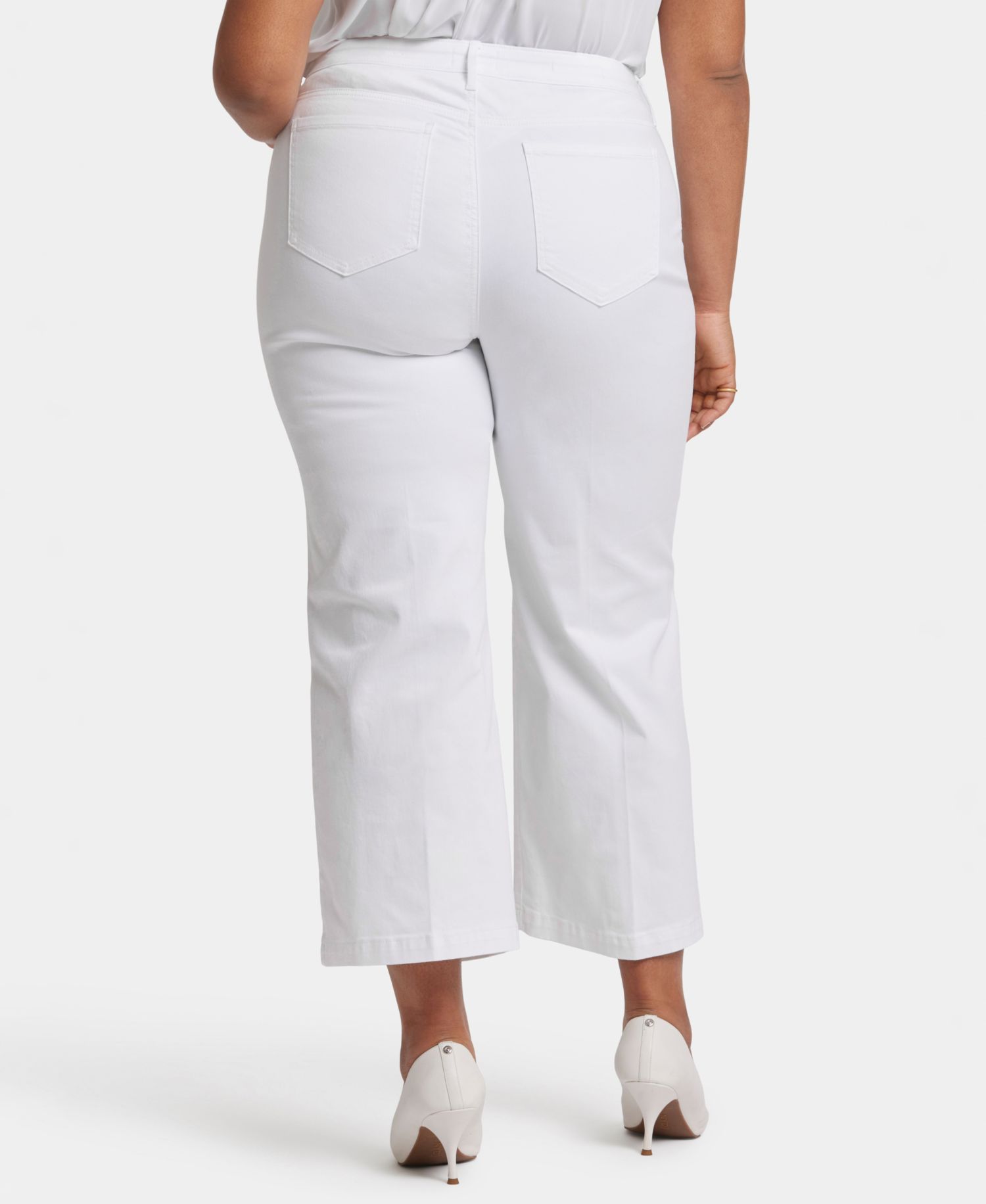 Plus Size Teresa Wide-Leg Ankle Jeans