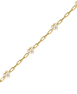 Diamond Bracelet (1/2 ct. t.w.) in 10k Yellow Gold