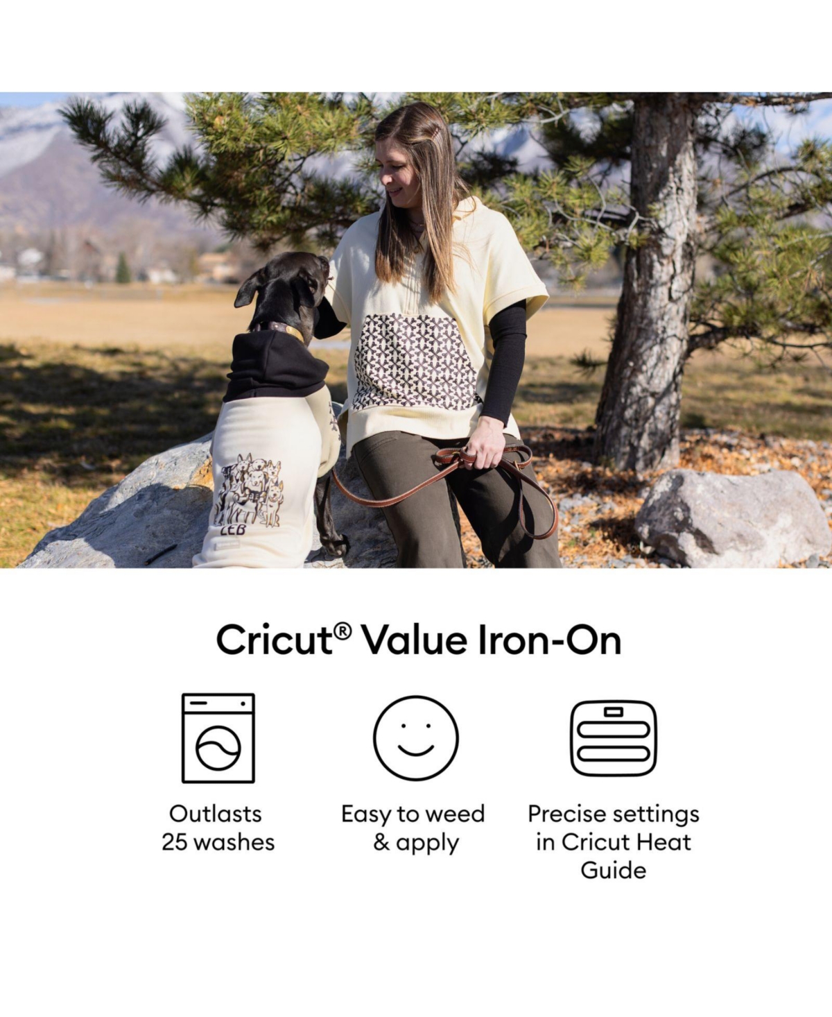 Cricut Value Iron-on Heat Transfer Vinyl Sheets - 12 x in, 10 ct