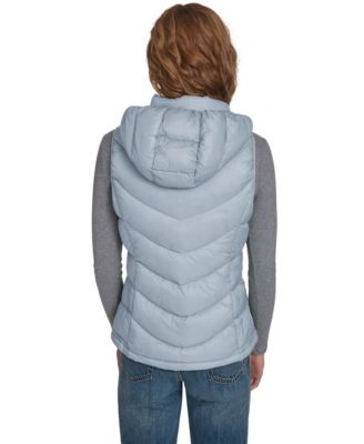 Women's Packable Hooded Puffer Vest