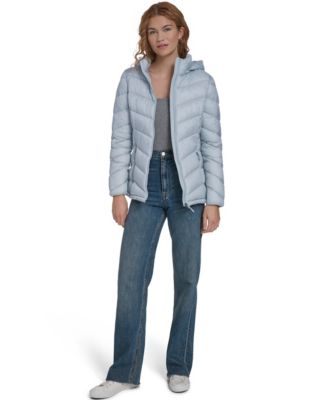 Women's Packable Hooded Puffer Coat