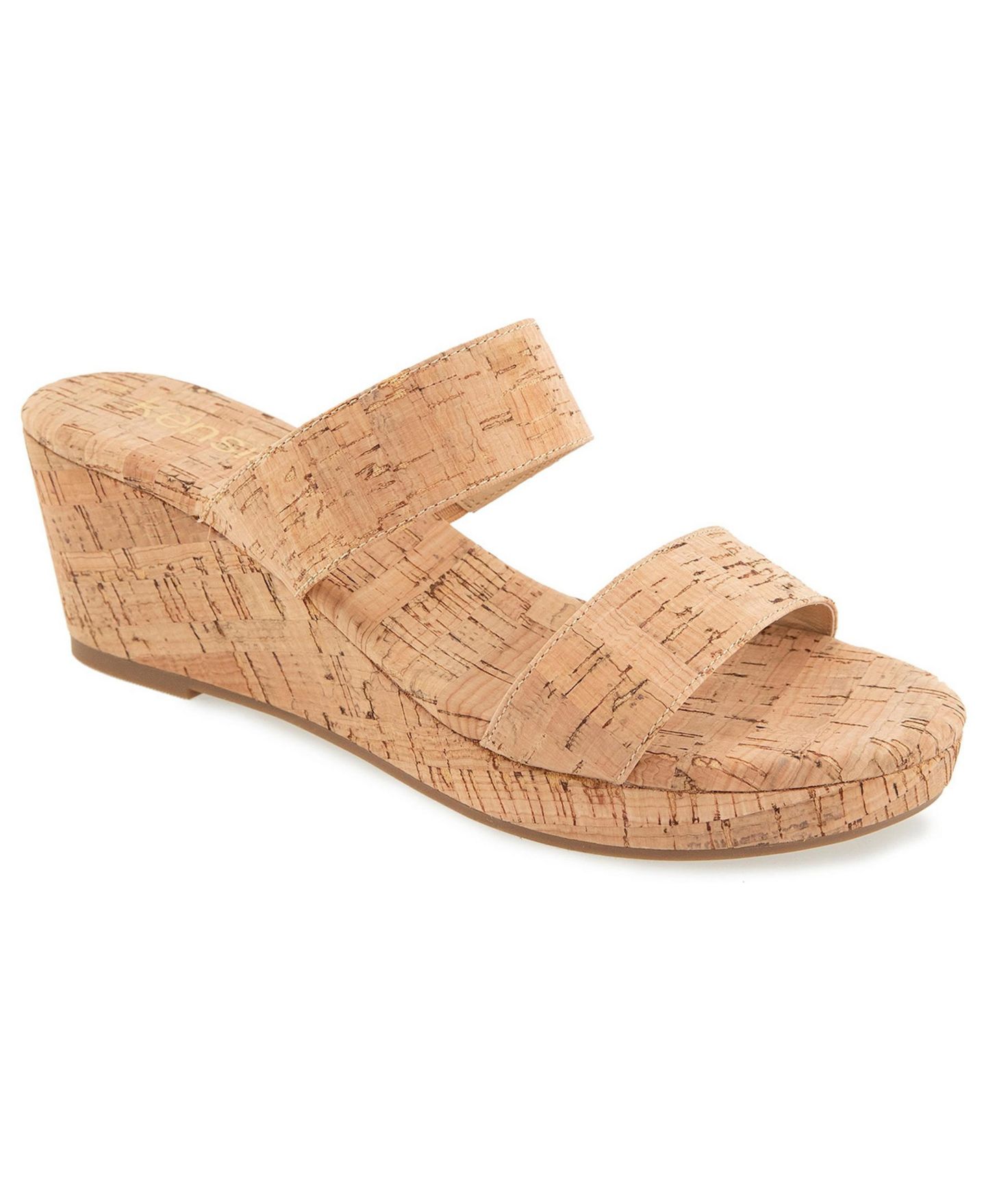 Женские сандалии Kensie Jazzlyn Wedge Sandal, цвет: Cork — фото 1