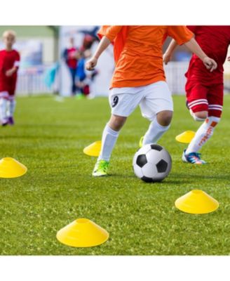 20ft Agility Ladder Training Set with 12 Cones, 4 Hurdles, Jump Rope & Parachute for Soccer, Basketball, Football – Kids to Adults