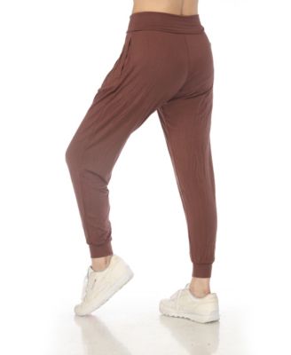 Women's High-Waist Pleated Lounge Pants