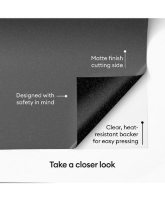 Glitter Iron-On Craft Vinyl Sheets, 10 x 12 in, Multicolor, 6 Count