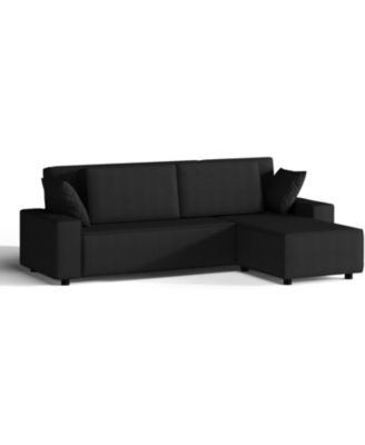 96-Inch Corduroy Stripe Oversized Modular Sectional Sofa