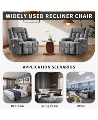 Power Lift Recliner Chair with Heat & Massage
