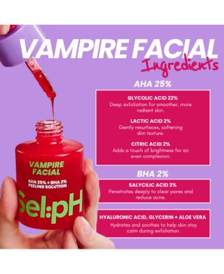 Vampire Facial AHA 25% + BHA 2% Peeling Solution - 60ml