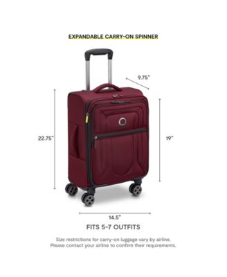 Shadow DLX Small Expandable Carry-On Spinner
