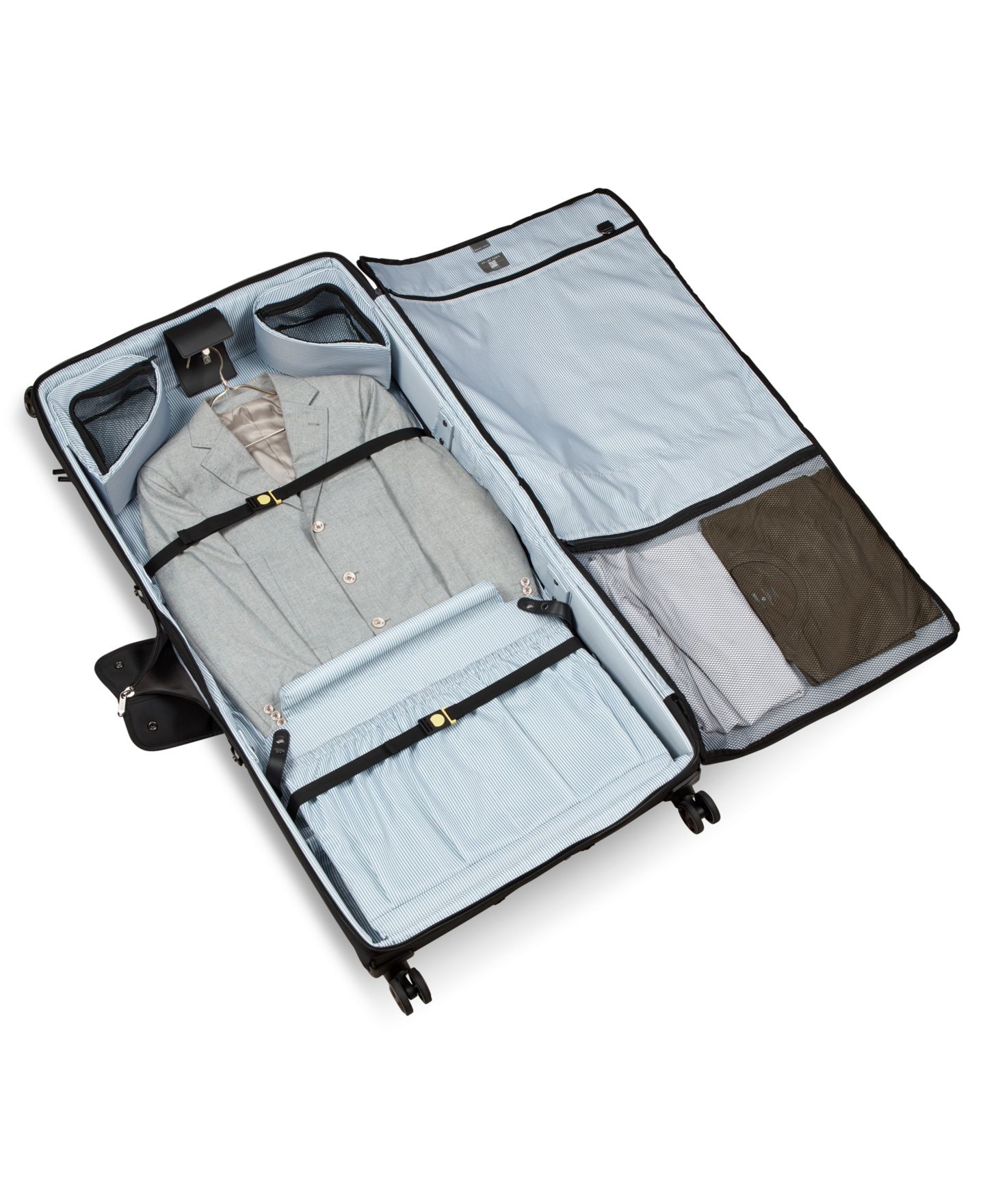 Сумка Delsey Paris Shadow DLX Medium Spinner Garment, цвет: Чёрный — фото 9
