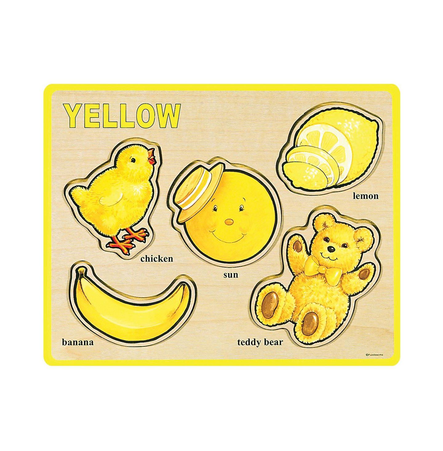 Детские игрушки Puzzleworks Basic Color and Word Puzzles - Set of 8 — фото 3