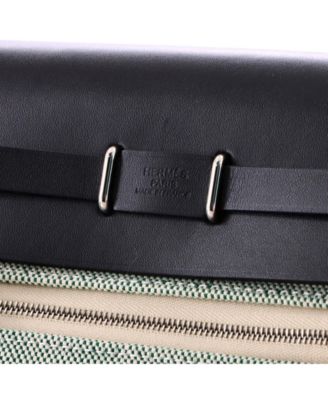 20 Herbag Zip Toile and Leather