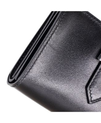 Compact Bearn Wallet Box Calf