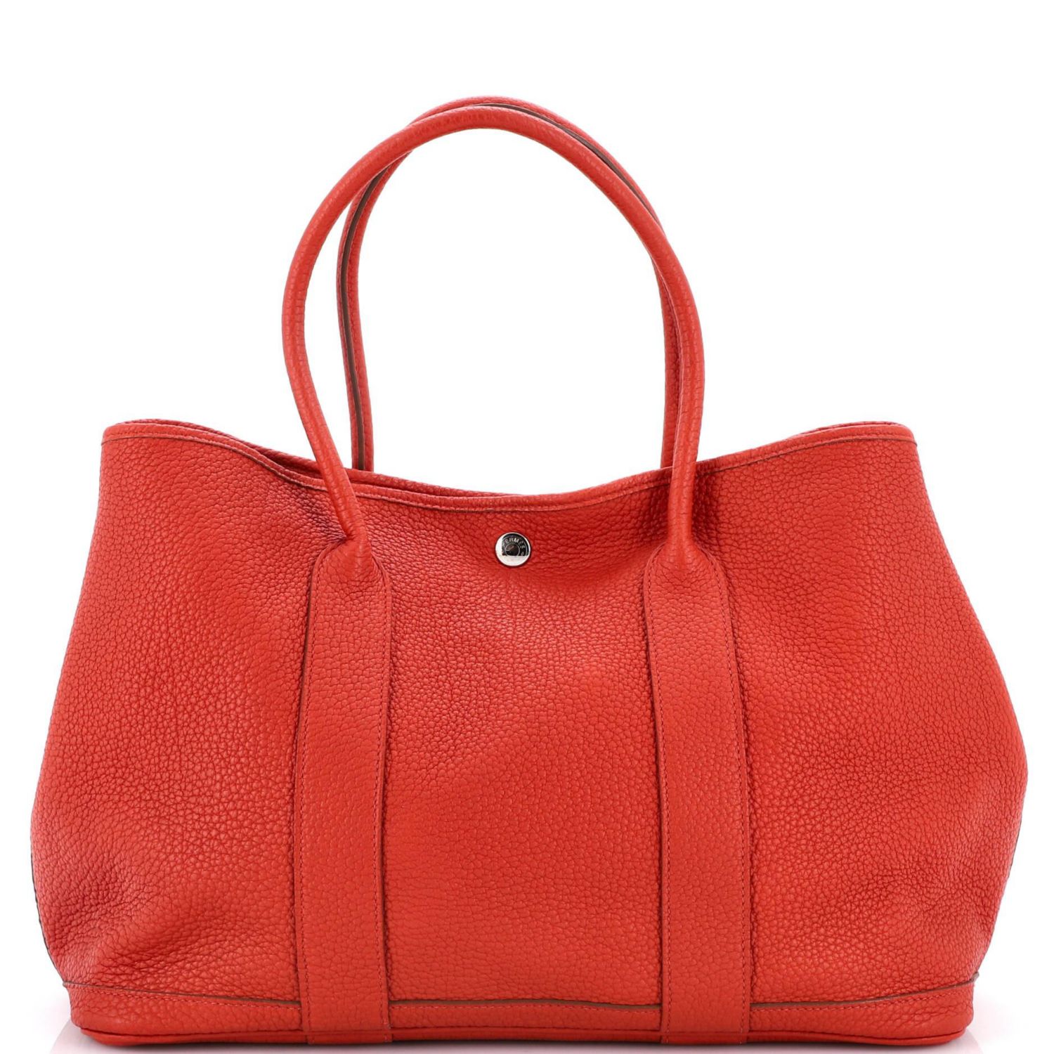 36 Garden Party Tote Leather