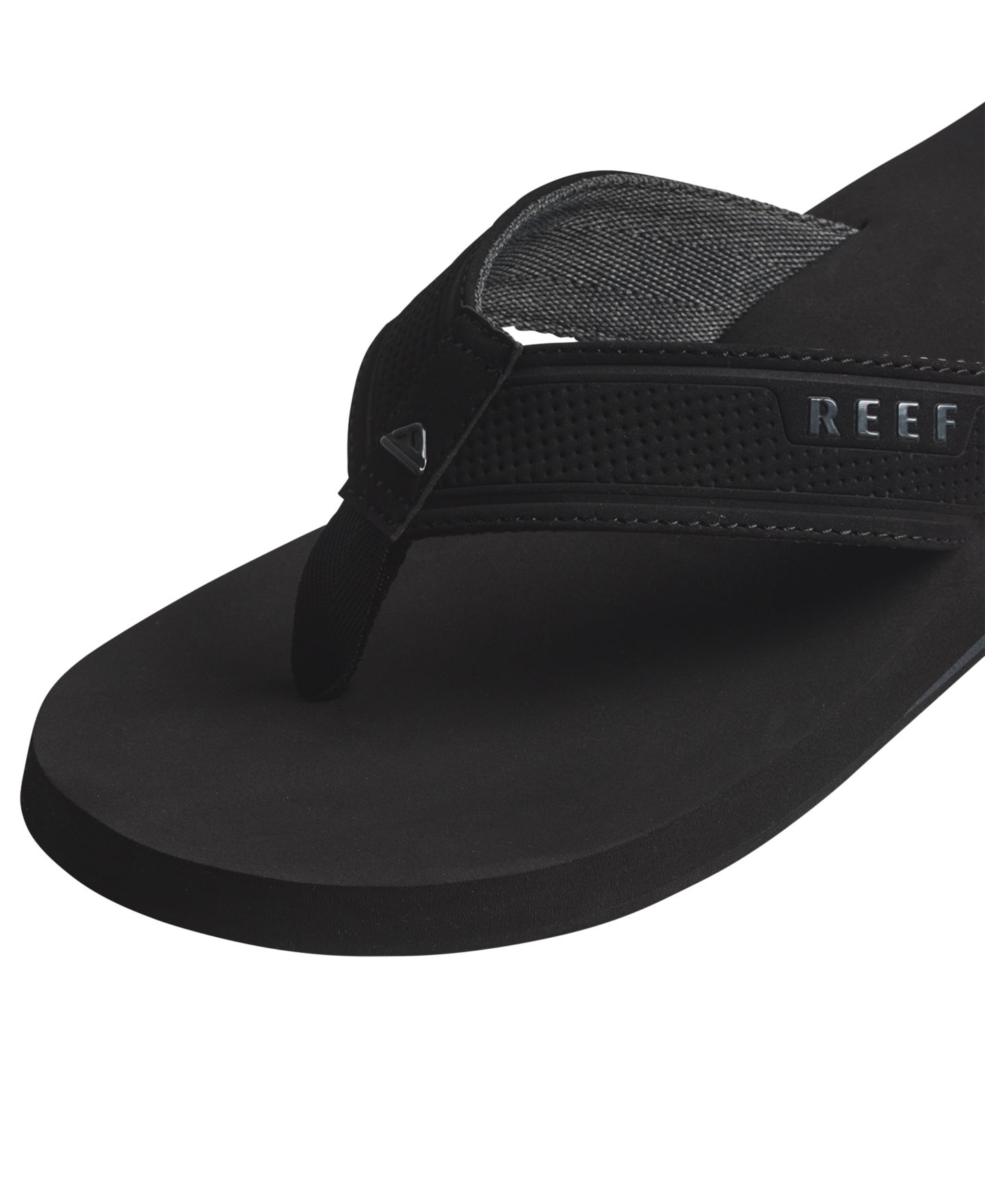 Мужские сандалии REEF The Layback Lightweight Slip-On, цвет: Чёрный — фото 3