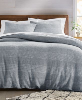 Interlaced Basketweave 3-Pc. Comforter Set, King
