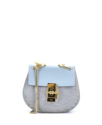 Mini Drew Crossbody Bag Leather and Suede