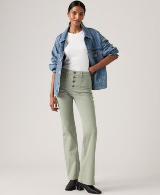 Women's 726 Patch Pocket High-Rise Slim-Fit Flare Jeans