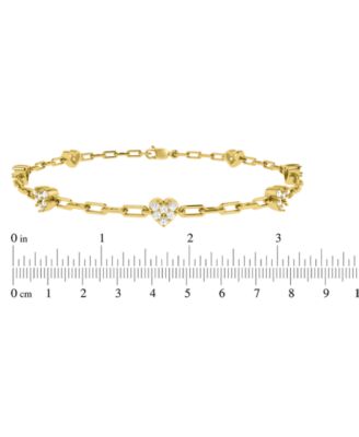 Diamond Bracelet (1/2 ct. t.w.) in 10k Yellow Gold