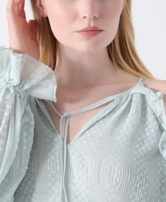 Women's Emilia Long-Sleeve Cold Shoulder Top