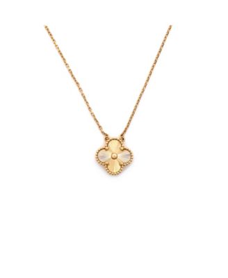 Vintage Alhambra Pendant Necklace