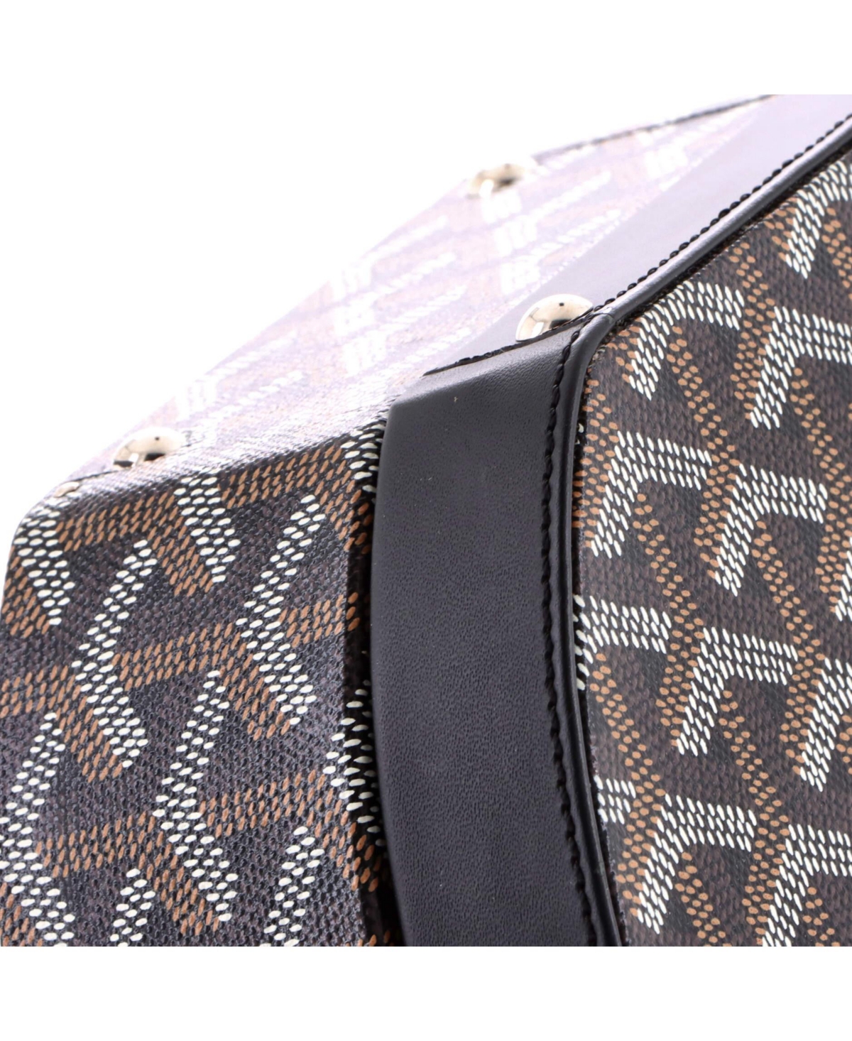 Pre-Owned Goyard Alto Hatbox Bag Coated Canvas