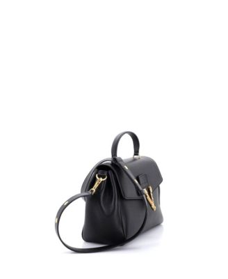 Medium Virtus Convertible Top Handle Bag Leather