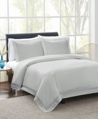 Classic 400-Thread Count Cotton 3-Pc. Duvet Cover Set, King