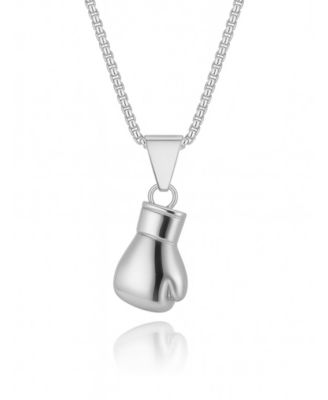 Men's Boxing Glove Stainless Steel Pendant Necklace