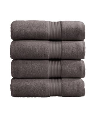 Quick-Drying Cotton 4-Piece Bath Towel Set, 54" x 27"