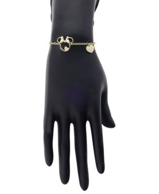 Minnie Mouse Crystal Mom Bolo Bracelet