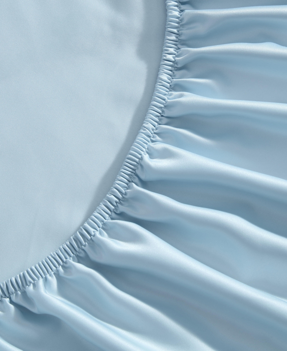 Laura Ashley Solid Satin Bliss -Pc. Sheet Set