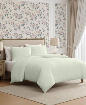 Crinkle Woven Gauze 3-Pc. Duvet Cover Set, King