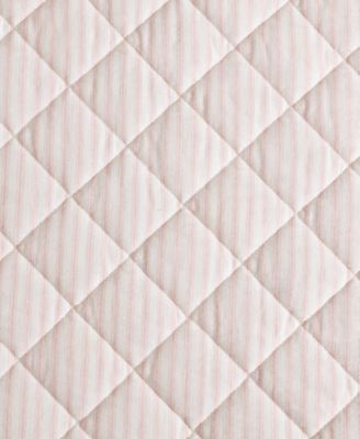 Tessa's Ticking Stripe Reversible 3-Pc. Quilt Set, King