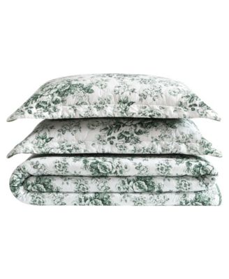 Toile Delight Reversible 2-Pc. Quilt Set, Twin