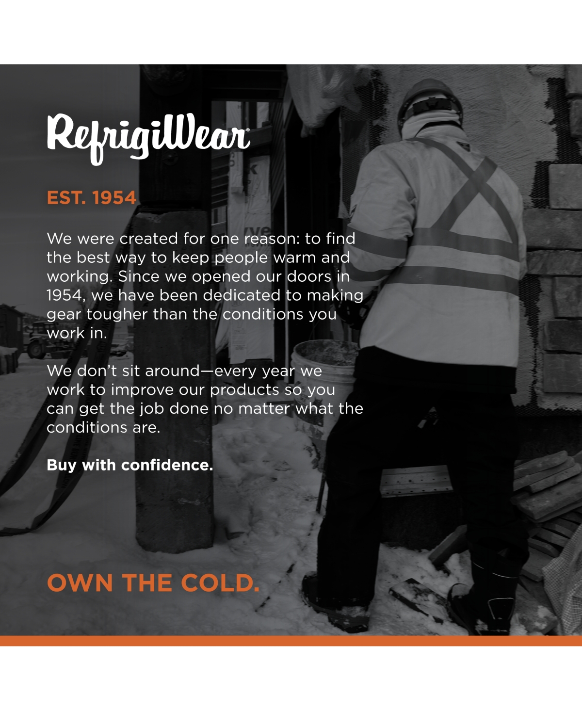 RefrigiWear Men's Insulated HiVis Extreme Softshell Jacket with Reflective Tape