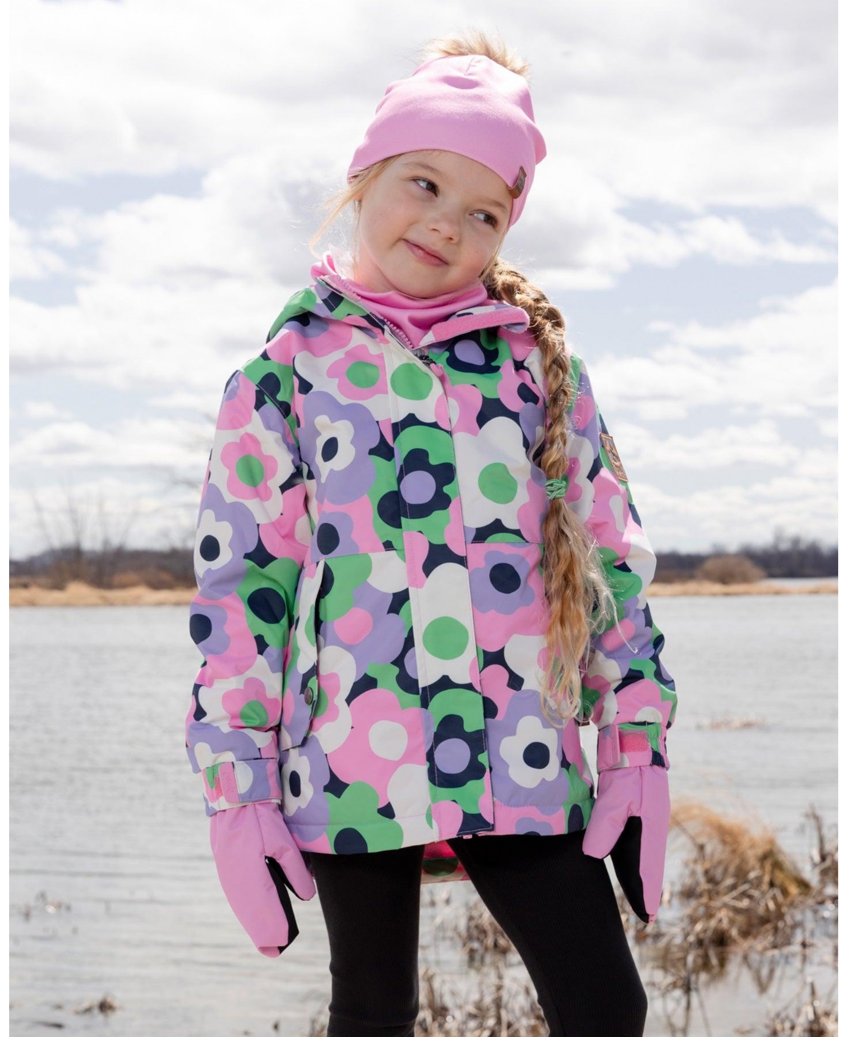 Deux par Big Girls Mid-Season Jacket