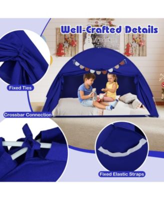 Indoor Bed Canopy Tent for Kids with 2 Windows