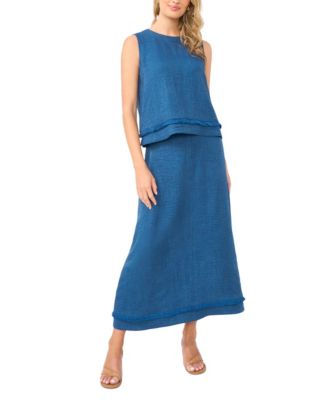 Women's Sleeveless Crewneck Top