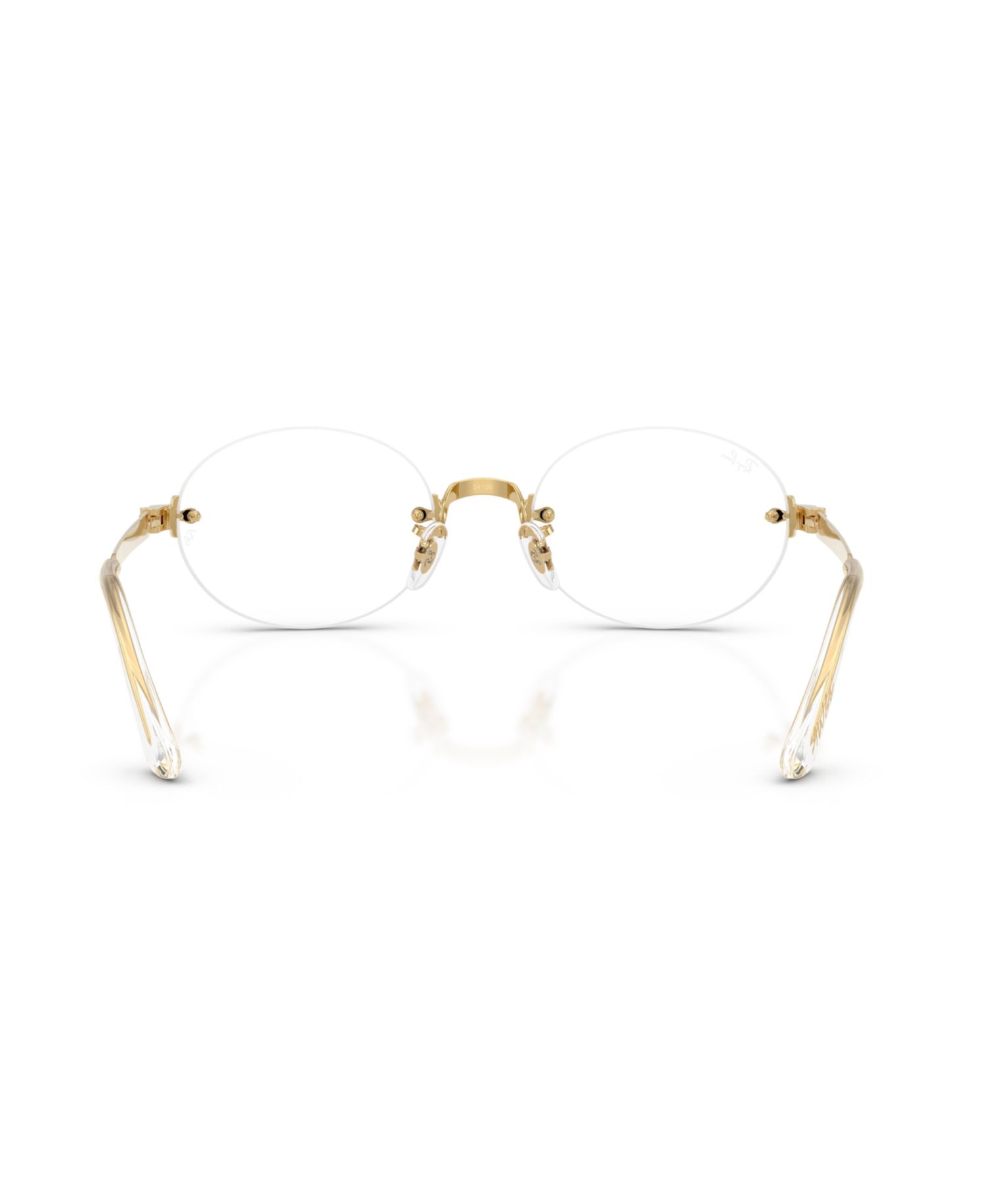 Unisex Oval Metal RB3929V Optics By A$AP Rocky Eyeglasses